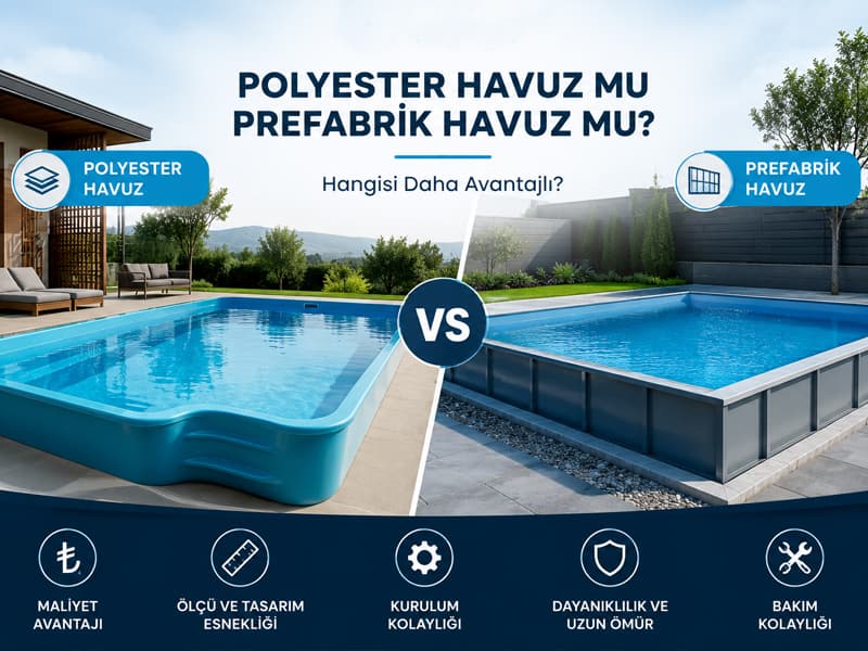 Polyester Havuz mu Prefabrik Havuz mu